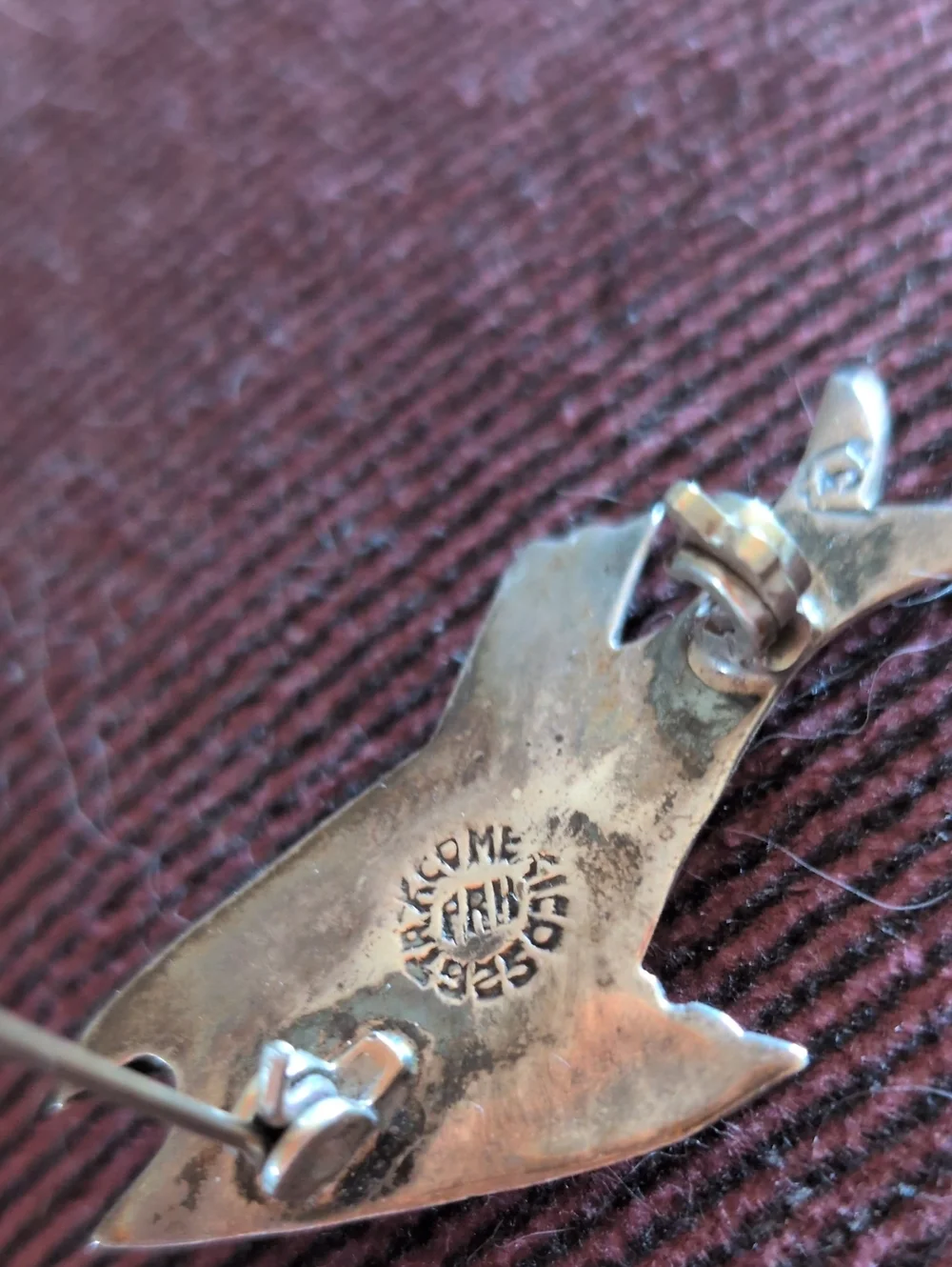 Vintage Taxco Pin. Sterling